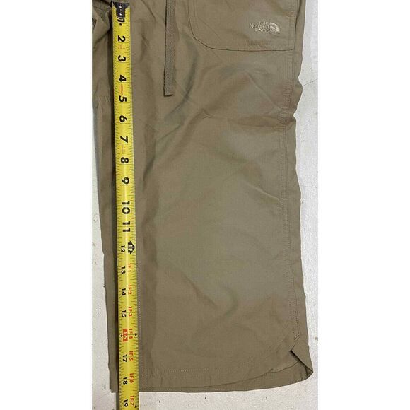 Northface Womens Bermuda Shorts Khaki Size 4‎ Hiking/outdoors - Picture 3 of 11